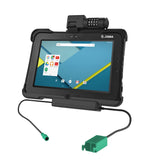GDS® Combo Locking Power + Dual USB Dock for Zebra XSLATE L10 (RAM-HOL-ZE15PD2CLU)
