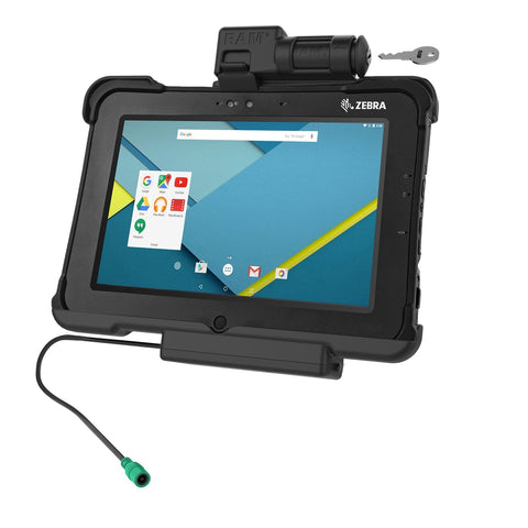 GDS® Key Locking Powered Dock for Zebra XSLATE L10 (RAM-HOL-ZE15PKLU)