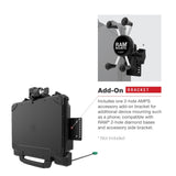 RAM® Power + Data Locking Dock for Zebra ET8x 2-in-1 Tablet (RAM-HOL-ZE22PDLU)