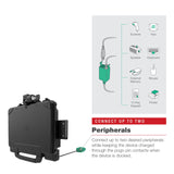 RAM® Power + Dual USB Locking Dock for Zebra ET8x 2-in-1 Tablet (RAM-HOL-ZE22PD2LU)