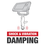RAM® Track Ball™ Mount for Humminbird Helix 7 (RAM-202-24-354-TRA1U)
