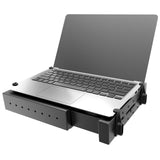 RAM® Tough-Tray™ Spring Loaded Laptop Holder with Flat Retaining Arms (RAM-234-3FL)