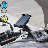 RAM® Quick-Grip™ 15W Waterproof Wireless Charging Handlebar Mount (RAM-B-149Z-A-UN14W-V7M-1)