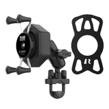 RAM® X-Grip® Phone Mount with Vibe-Safe™ & U-Bolt Base - Short (RAM-B-149Z-A-UN7-462)