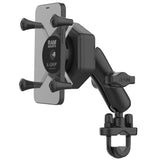 RAM® X-Grip® Phone Mount with Vibe-Safe™ & U-Bolt Base - Medium (RAM-B-149Z-UN7-462)