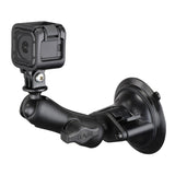 RAM® Twist-Lock™ Suction Cup Mount with Action Camera Adapter - Medium (RAM-B-166-GOP1U)