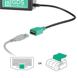 Locking GDS® Tough-Dock™ + Single USB-A for Samsung Tab A9+ (RAM-GDS-DOCKL-SAM88CDU)