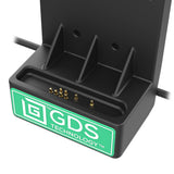 GDS® Locking Powered Dock + USB-A for Zebra TC2x & TC5x (RAM-GDS-DOCKL-V12-ZE2434CPDU)