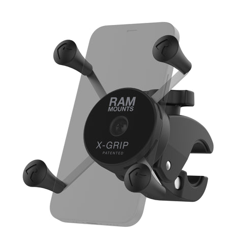 RAM® X-Grip® Phone Mount with Low-Profile Small Tough-Claw™ (RAM-HOL-UN7-400-2U)