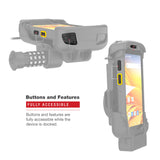 RAM® Combo-Locking Form-Fit Powered Dock for Zebra TC73 & TC78 (RAM-HOL-ZE17CL-1U)