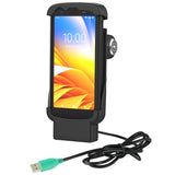 RAM® Locking Form-Fit Powered Dock for Zebra TC22 & TC27 with Boot (RAM-HOL-ZE24PLU)