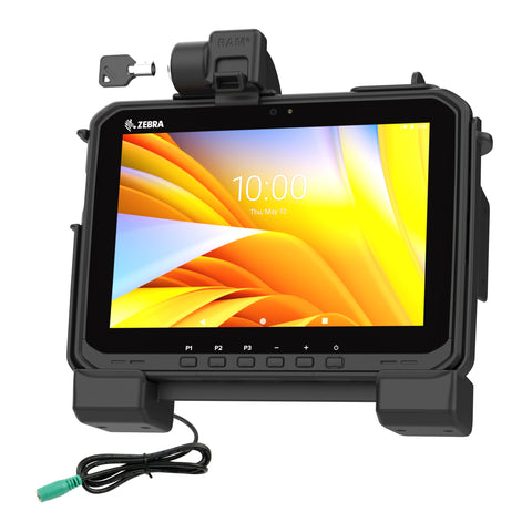 RAM® Powered Locking Dock for Zebra ET6x (RAM-HOL-ZE25PLU)