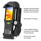 RAM® Locking Powered Dock + Single USB-A for Zebra MC9400 & MC9300 (RAM-HOL-ZE32PDLU)