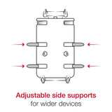 RAM® Quick-Grip™ Phone Mount with RAM® Tough-Strap™ Handlebar Base (RAP-B-460-A-PD3U)