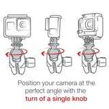 RAM® Ball Adapter for GoPro® Bases with Universal Action Camera Adapter (RAP-B-GOP2-A-GOP1U)