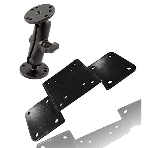 Strike Steel Mounting Bracket + RAM Ball Mount with Round Base