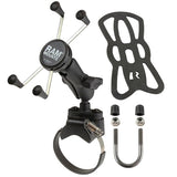 RAM® X-Grip® Large Phone Mount with ATV/UTV Rail Base (RAM-B-231-2-UN10)