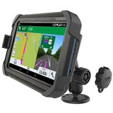 RAM® EZ-Roll'r™ Drill-Down Mount for Garmin Fleet 770, Overlander + More (RAM-B-138L-GA75LU)