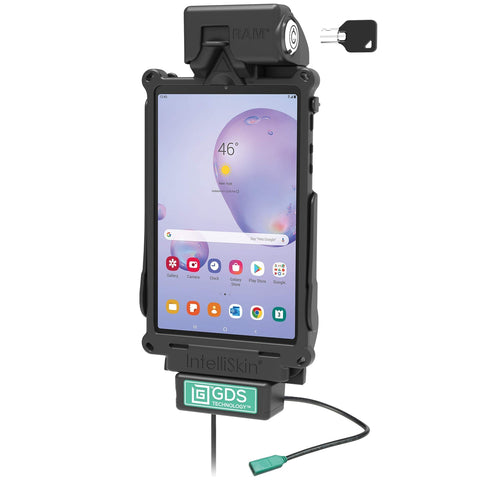 Locking GDS® Cool-Dock™ with USB-C 3.1 for Samsung Tab A 8.4 SM-T307 (RAM-GDS-DOCKLF-SAM67CU)