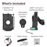 GDS® Uni-Conn™ Vehicle Bundle for Apple iPad Mini (A17 Pro) & Mini 6 (RAM-GDS-U1-AP36-KIT1)