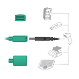 RAM® Key Locking Power + Data Dock for Samsung Tab Active5 & 3 (RAM-HOL-SAM58CPKL-1AU)