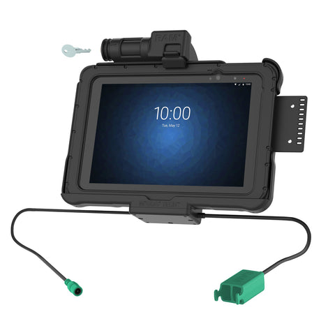 GDS® Key Locking Power + Dual USB Dock for Zebra ET5x 10.1" Series (RAM-HOL-ZE11PD2KLU)