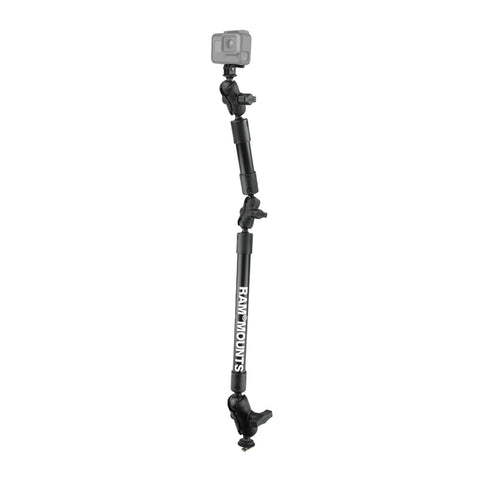 RAM® Tough-Pole™ 31" Camera Mount with RAM® Track Ball™ Base (RAP-354-TRA1-12-4-A-GOP1)
