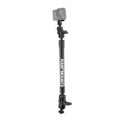 RAM® Tough-Pole™ 22" Camera Mount with RAM® Track Ball™ Base (RAP-354-TRA1-12-A-GOP1)
