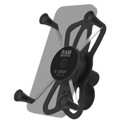 RAM® X-Grip® Large Phone Mount with RAM® Tough-Strap™ Handlebar Base (RAP-460-UN10U)