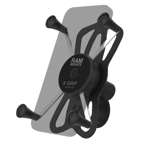 RAM® X-Grip® Large Phone Mount with RAM® Tough-Strap™ Handlebar Base (RAP-460-UN10U)