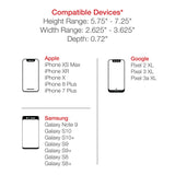 RAM® Quick-Grip™ XL Phone Mount with RAM® Tough-Strap™ Handlebar Base (RAP-B-460-A-PD4U)