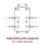 RAM® Quick-Grip™ XL Phone Mount with RAM® Tough-Strap™ Handlebar Base (RAP-B-460-A-PD4U)