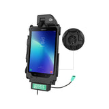 RAM-GDS-DOCKLF-SAM62CU Locking GDS Cool-Dock - USB Type-C for Tab Active3 and Tab Active2-image-2