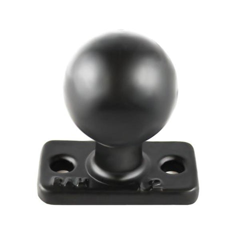 RAM C Size 1.5" Ball on Rectangular Plate with 1.5" 2-Hole Pattern (RAM-202U-12)