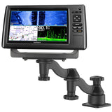 RAM-109H-1U RAM Horizontal 12" Swing Arm Mount for Fishfinders & Plotters-image-1