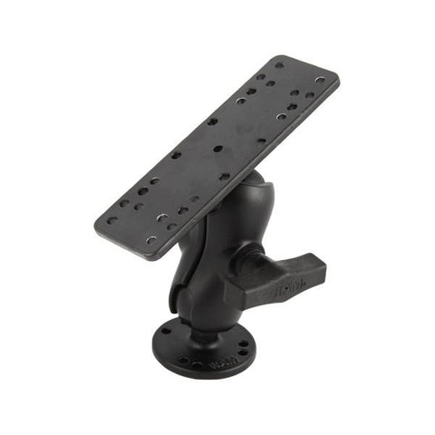 RAM-111U-B - RAM 1.5" Ball Mount w/ Short Double Socket Arm - Image1
