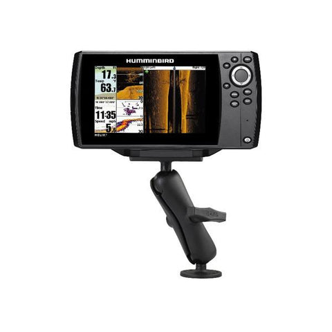 RAM Humminbird Helix 7 1.5" Ball Mount with Round Base (RAM-202-24-202U) - Image1
