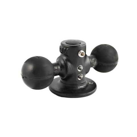RAM-217-1U - UNPKD RAM DBL BALL W/ 2.5" BS & 5/8 HOLE - Image1