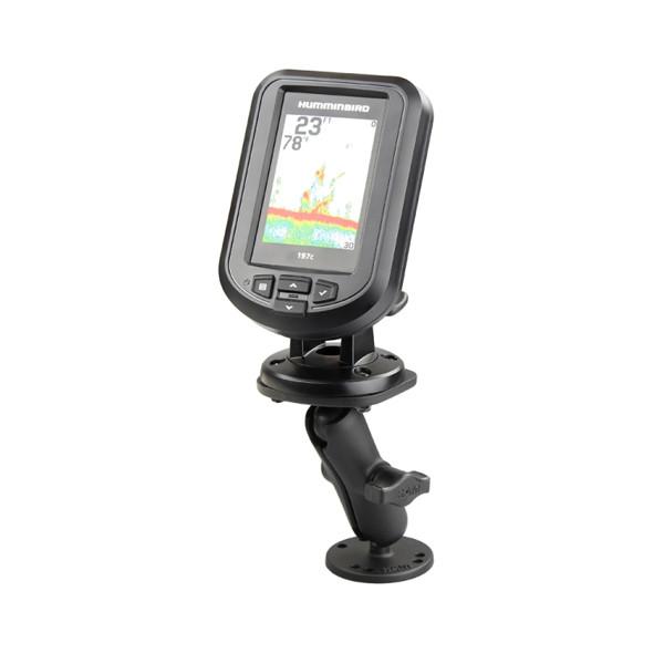 RAM Humminbird/Eagle/Lowrance  Flat Surface Marine Mount (RAM-B-107-1U) - Image1