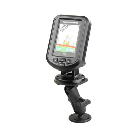 RAM Humminbird/Eagle/Lowrance  Flat Surface Marine Mount (RAM-B-107-1U) - Image1