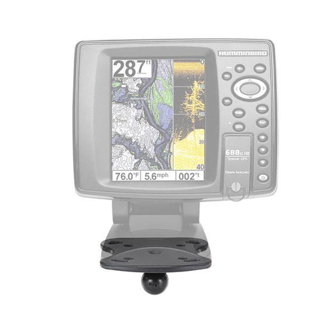 RAM Marine Base for Humminbird, Matrix & Lowrance Elite-5 Series (RAM-B-107BU) - Image1