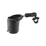 RAM Handlebar Rail Mount with Zinc Coated U-Bolt Base, Cup Drink Holder & Koozie (RAM-B-132RU)