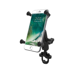 RAM Handlebar U-Bolt Mount with Universal RAM X-Grip Large Phone/Phablet Cradle (RAM-B-149Z-UN10U) - RAM Mount Philippines
