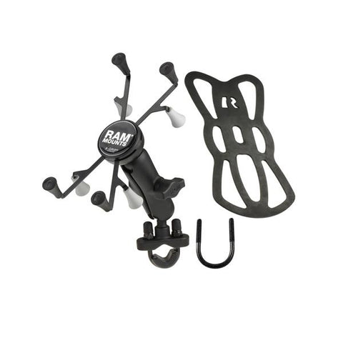 RAM Handlebar U-Bolt Mount with Universal RAM® X-Grip® Cradle for 7"-8" Tablets (RAM-B-149Z-UN8U) - RAM Mounts - Mounts Philippines