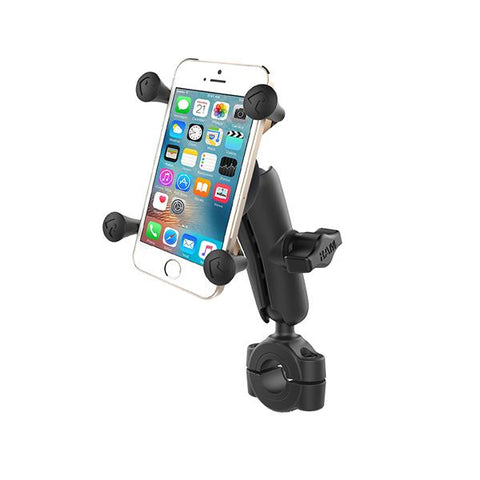 RAM Torque Handlebar with 1" Ball, Medium Arm and RAM® X-Grip® for Phones (RAM-B-408-75-1-UN7U) - RAM Mounts PHstralia - Mounts PH