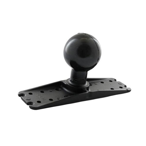 RAM 3" x 11" Rectangle Base with 3.38" Ball (RAM-E-111BU) - Image1