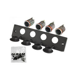 RAM-FP2-CIG4 12 Volt Lighter Receptacle Faceplate | Mounts PH | RAM Mounts Philippines