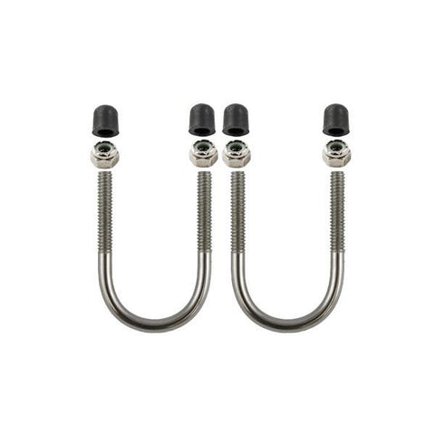 RAM Stainless Steel U-Bolt Hardware Pack, accommodates Rails 1" to 1.25" (RAM-HAR-235) - Image1