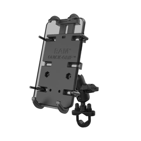 RAM-B-149Z-A-PD4U RAM Quick-Grip XL Phone Mount with Handlebar U-Bolt Base-image-1