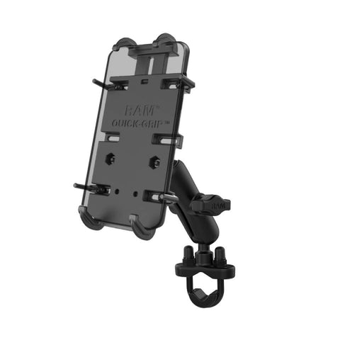RAM-B-149Z-PD4U RAM Quick-Grip XL Phone Mount with Handlebar U-Bolt Base-image-1